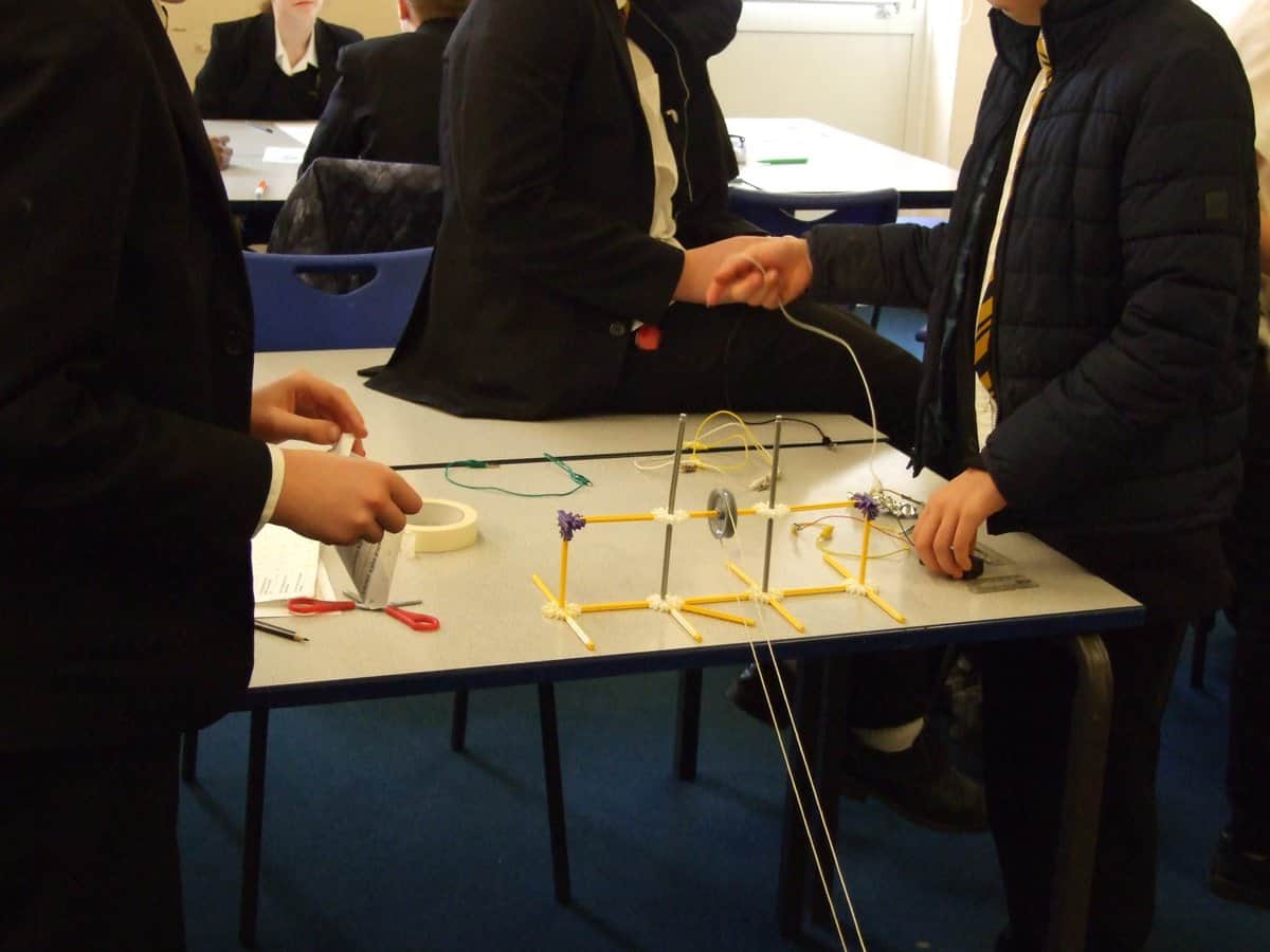 Year 8 STEM Day Squashed Tomato Challenge Chipping Norton School