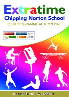 CNS - Extra Time 2023 brochure - cover